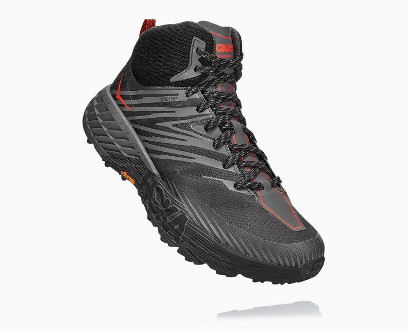 Hoka One One M Speedgoat Mid GORE-TEX 2 Trail Running Shoes NZ Z423-105